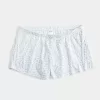 Mysig Pointelle Bow Shortie Mysig Pointelle Bow Shortie