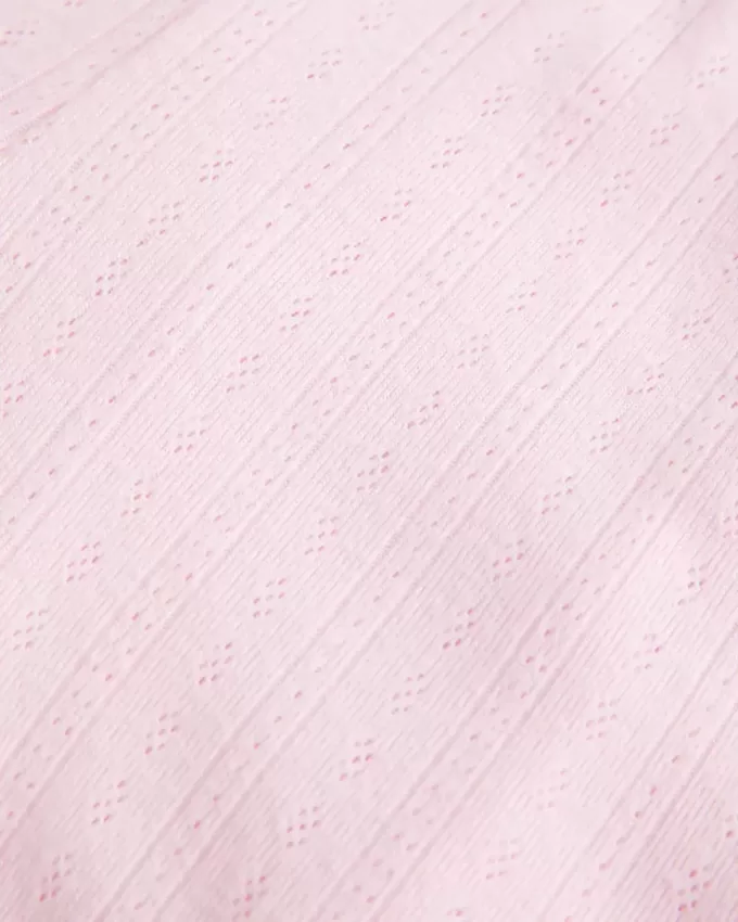 Mysig Pointelle Bow Shortie Mysig Pointelle Bow Shortie