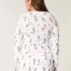 Mysig pyjamastopp i björnmönster Mysig pyjamastopp i björnmönster