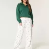 Mysiga pyjamasbyxor med vida ben Mysiga pyjamasbyxor med vida ben