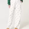 Mysiga pyjamasbyxor med vida ben Mysiga pyjamasbyxor med vida ben