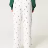Mysiga pyjamasbyxor med vida ben Mysiga pyjamasbyxor med vida ben