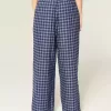 Number Graphic Baggy Flanell Byxor Number Graphic Baggy Flanell Byxor