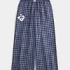 Number Graphic Baggy Flanell Byxor Number Graphic Baggy Flanell Byxor