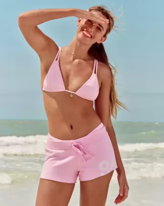 Number Graphic mini fleeceshorts