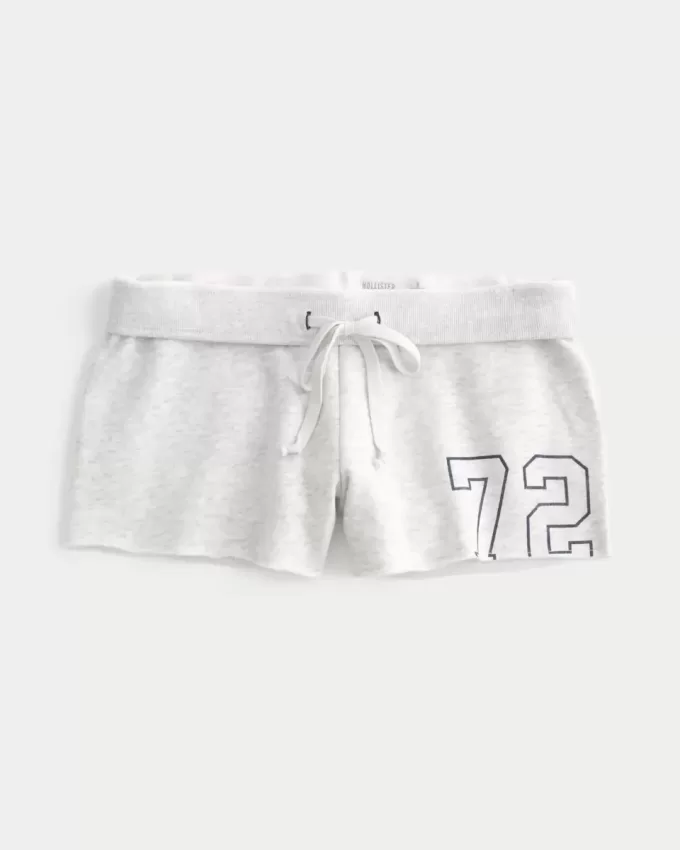 Number Graphic mini fleeceshorts Number Graphic mini fleeceshorts
