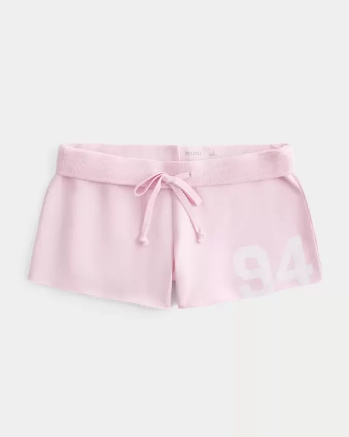 Number Graphic mini fleeceshorts Number Graphic mini fleeceshorts