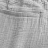 Ovan-knäet Crinkle Cotton Shorts