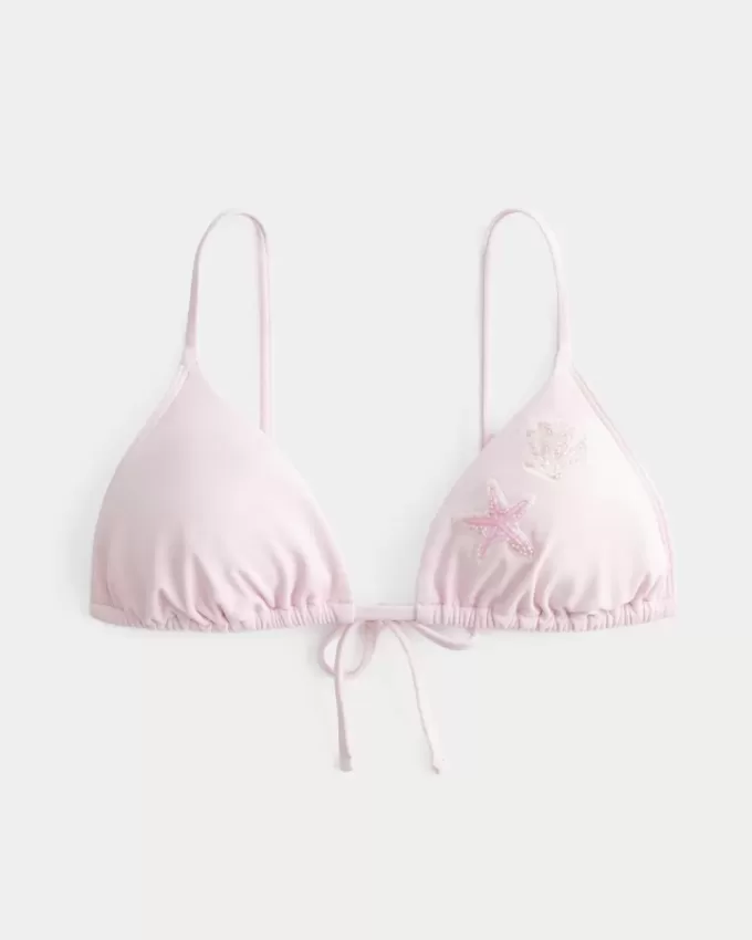 Over-the-Soulder Beaded Triangel Bikinitopp Over-the-Soulder Beaded Triangel Bikinitopp
