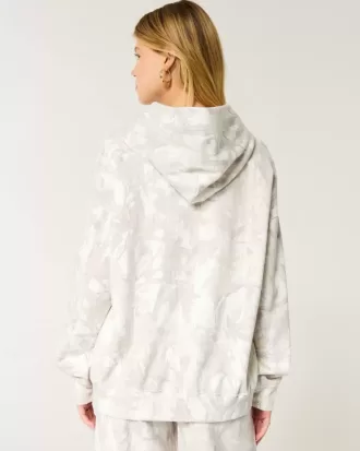 Oversized Camo Hoodie