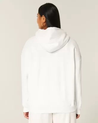 Oversized Class of ’26 grafisk hoodie
