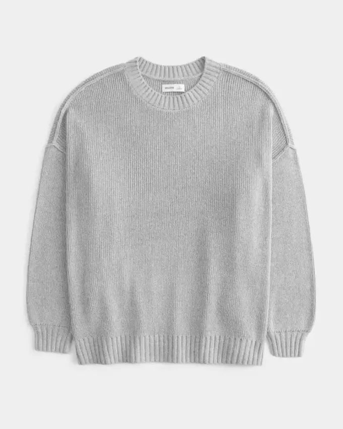 Oversized Crew-tröja Oversized Crew-tröja