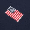Oversized Half-Zip American Flag Graphic Sweater Oversized Half-Zip American Flag Graphic Sweater