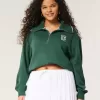 Oversized NYC Graphic Half Zip Sweater Oversized NYC Graphic Half Zip Sweater