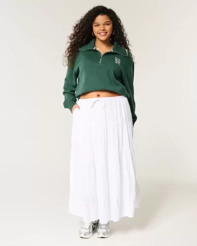 Oversized NYC Graphic Half Zip Sweater Oversized NYC Graphic Half Zip Sweater