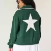Oversized NYC Graphic Half Zip Sweater Oversized NYC Graphic Half Zip Sweater