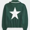 Oversized NYC Graphic Half Zip Sweater Oversized NYC Graphic Half Zip Sweater
