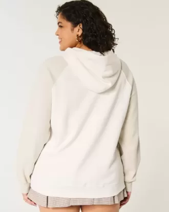 Oversized USA Graphic Hoodie