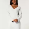 På/av axeln Jersey Sweater Dress På/av axeln Jersey Sweater Dress