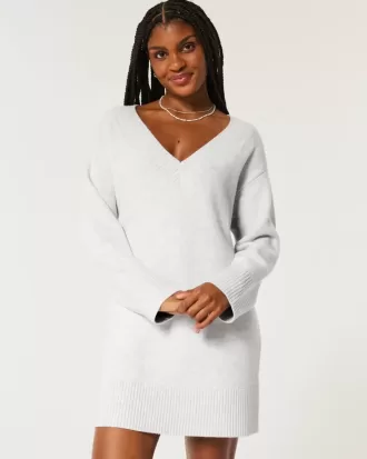 På/av axeln Jersey Sweater Dress På/av axeln Jersey Sweater Dress