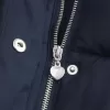 Pufferjacka med fuskpälsfodrad Pufferjacka med fuskpälsfodrad