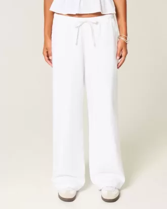Pull-On Baggy Byxor i linneblandning Pull-On Baggy Byxor i linneblandning