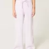 Pull-On Baggy Byxor i linneblandning Pull-On Baggy Byxor i linneblandning