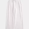 Pull-On Baggy Byxor i linneblandning Pull-On Baggy Byxor i linneblandning