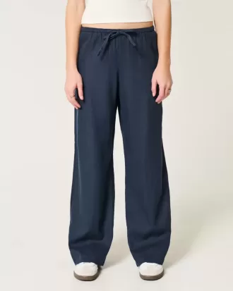Pull-On byxor med vida ben