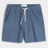 Pull-On Shorts i linneblandning Pull-On Shorts i linneblandning