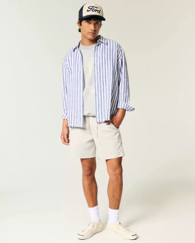 Pull-On Shorts i mitten av låret Pull-On Shorts i mitten av låret