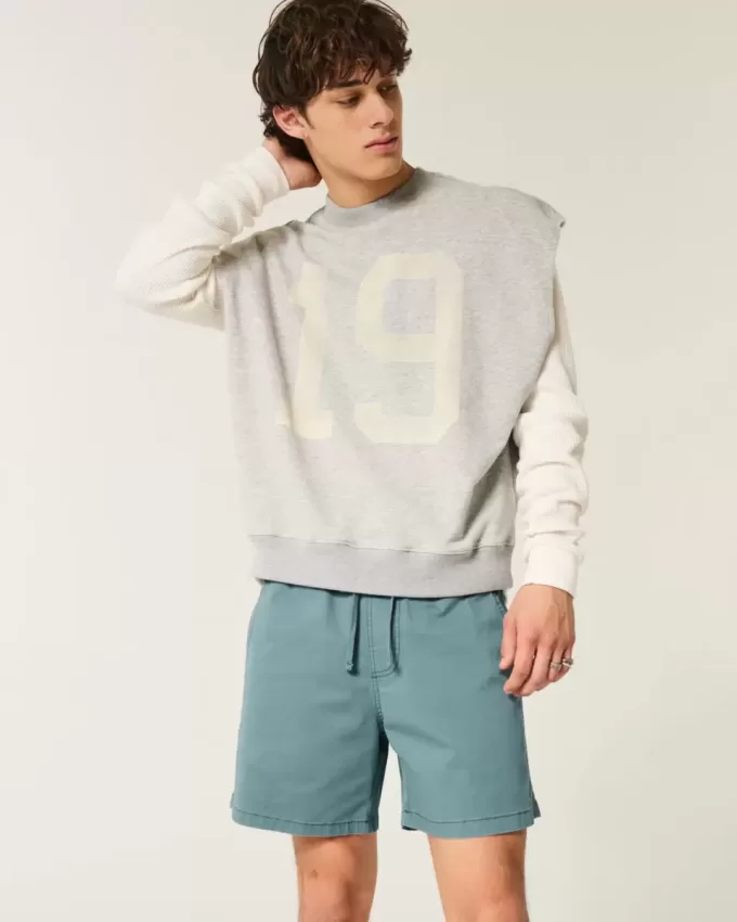 Pull-On Shorts i mitten av låret Pull-On Shorts i mitten av låret