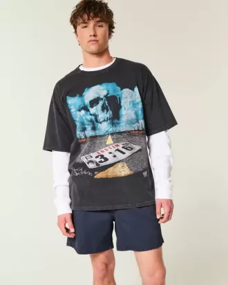 Pull-On Shorts i mitten av låret