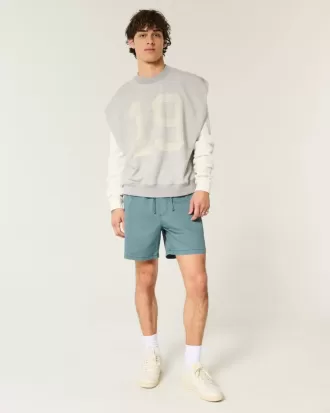 Pull-On Shorts i mitten av låret