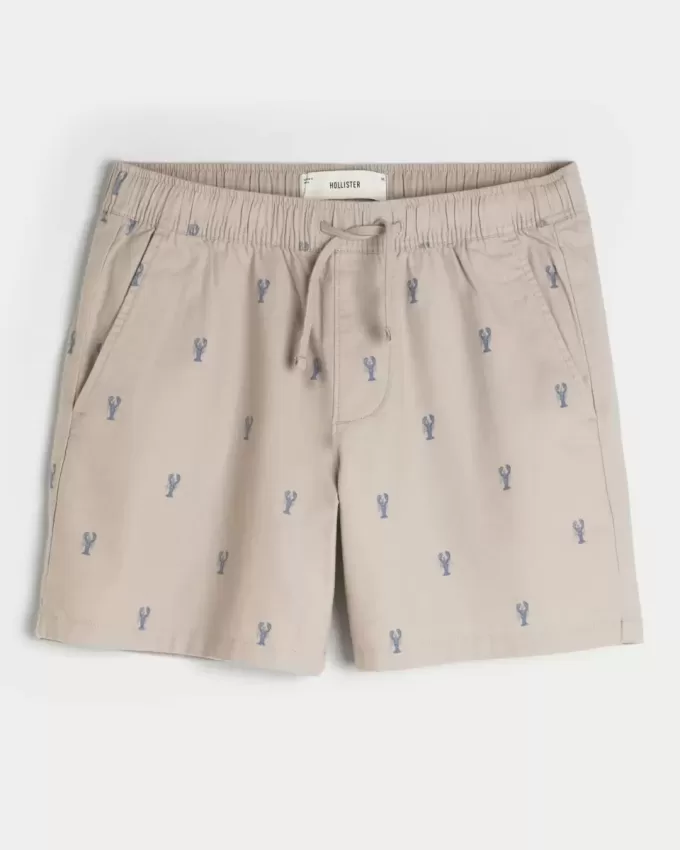 Pull-On Shorts i mitten av låret Pull-On Shorts i mitten av låret