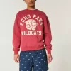 Pull-On Shorts i mitten av låret med amerikansk flagga