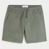Pull-On-shorts i twill ovanför knäet Pull-On-shorts i twill ovanför knäet