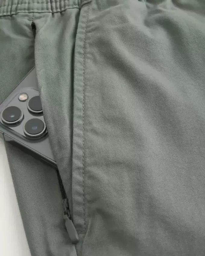 Pull-On-shorts i twill ovanför knäet Pull-On-shorts i twill ovanför knäet