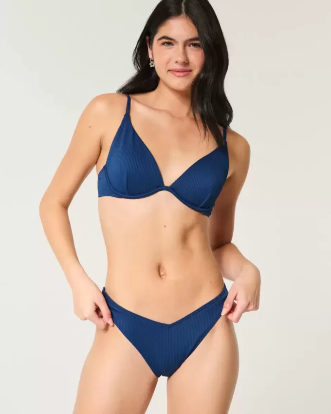 Ribbad högbens fräckaste bikinibotten Ribbad högbens fräckaste bikinibotten