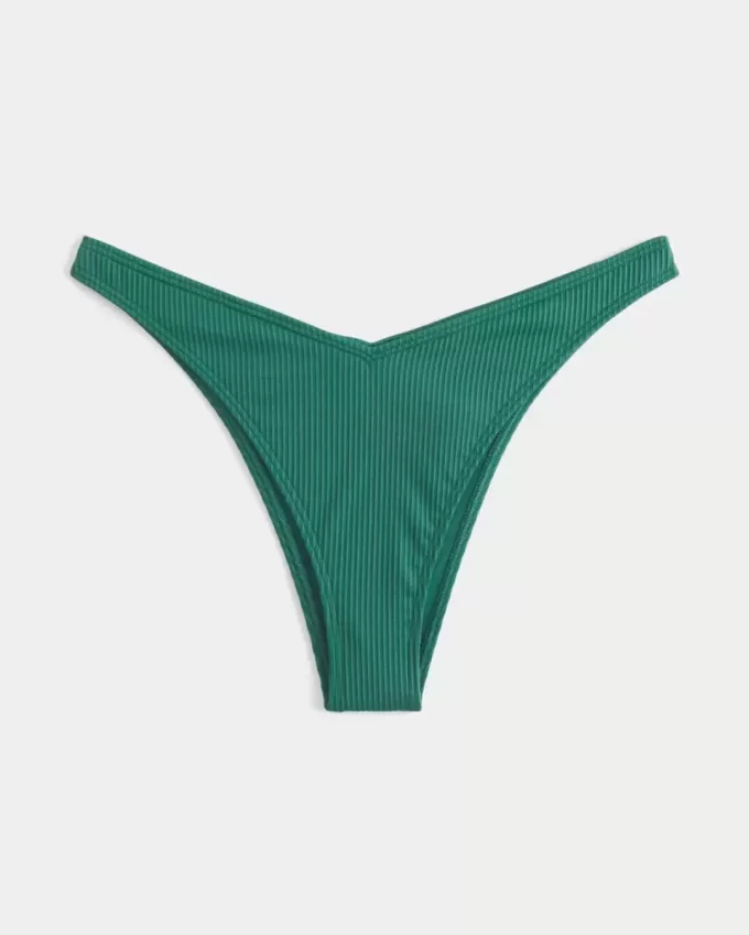 Ribbad högbens fräckaste bikinibotten