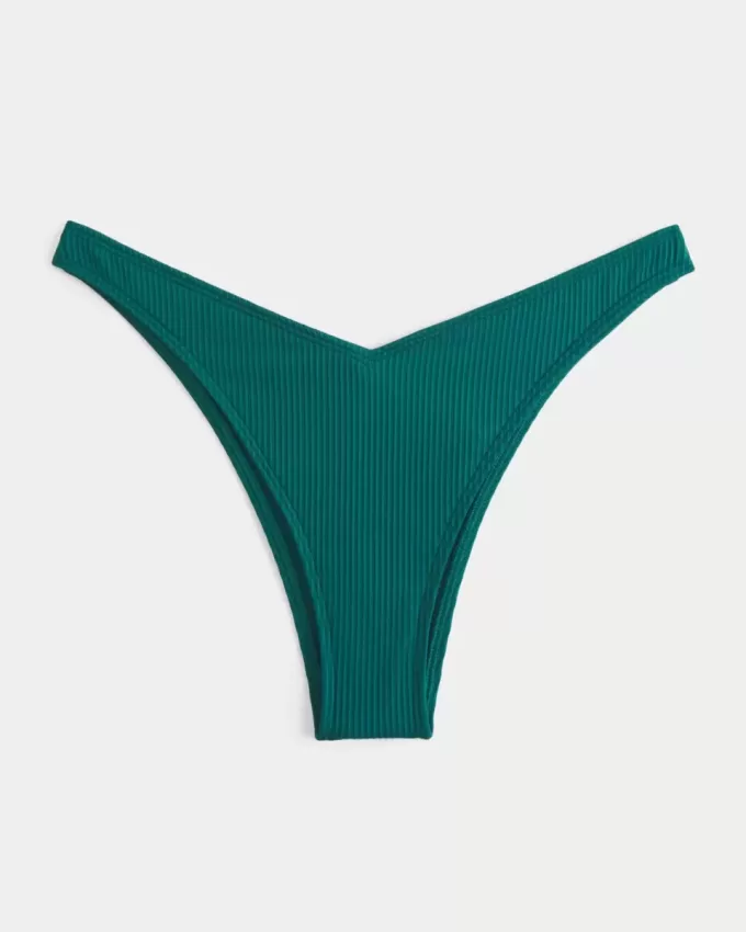 Ribbad högbens fräckaste bikinibotten