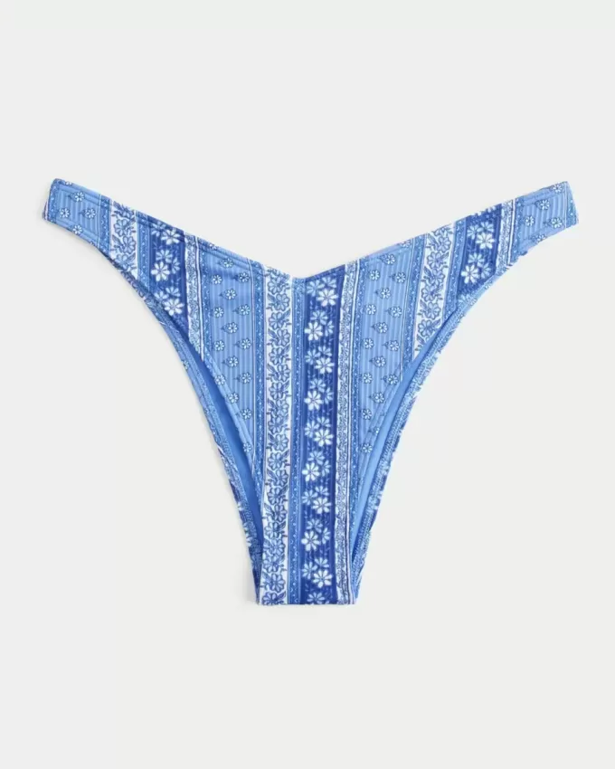 Ribbad högbens fräckaste bikinibotten