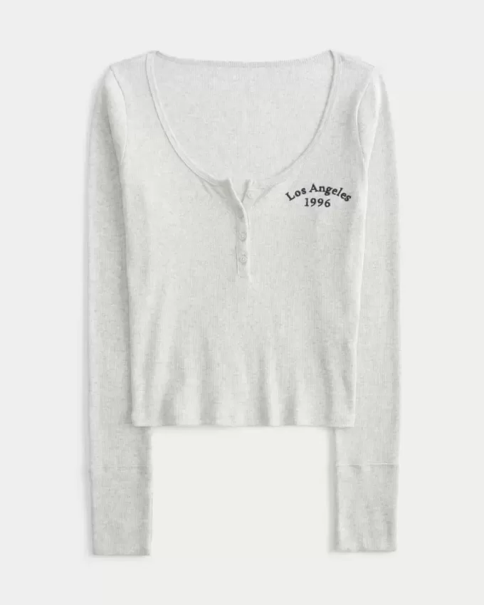 Ribbad Los Angeles Graphic Henley Ribbad Los Angeles Graphic Henley