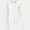 Ribbad Lunar New Year Grafisk Halv Zip Top Ribbad Lunar New Year Grafisk Halv Zip Top