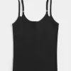 Ribbad Notch Henley Cami Ribbad Notch Henley Cami