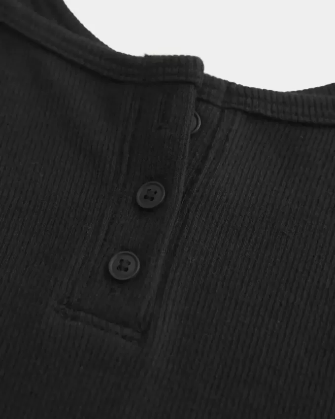 Ribbad Notch Henley Cami Ribbad Notch Henley Cami