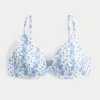 Ribbad Plunge Bikinitopp