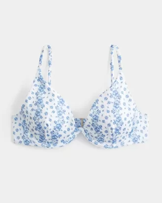 Ribbad Plunge Bikinitopp