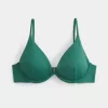 Ribbad Plunge Bikinitopp