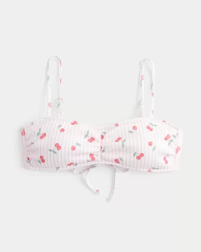 Ribbad Scoop Bikinitopp